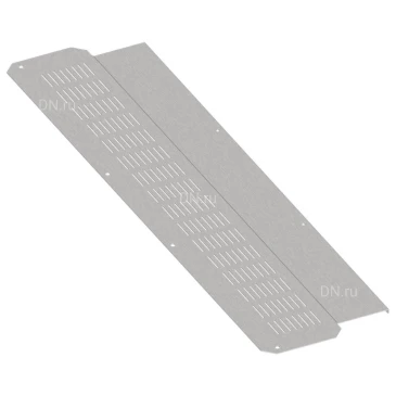Фланец основания встроенного отсека IEK FORMAT 200х1000мм, вентилируемый, ширина - 200мм, высота - 1000мм, материал - сталь, цвет - серый, FO-00-FBCV-020-100