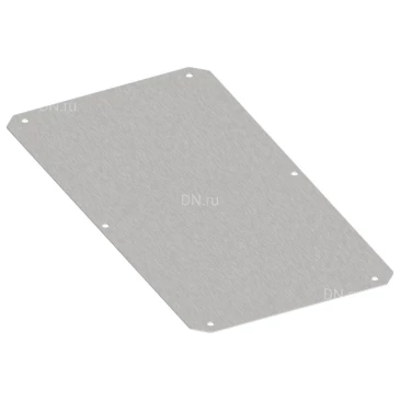 Фланец основания IEK FORMAT 400х600мм, сплошной в шкаф, ширина - 400мм, высота - 600мм, материал - сталь, цвет - серый, FO-00-FBS-040-060