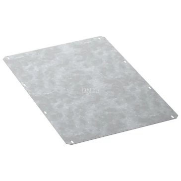 Фланец основания IEK FORMAT 600х800мм, сплошной в шкаф, ширина - 600мм, высота - 800мм, материал - сталь, цвет - серый, FO-00-FBS-060-080