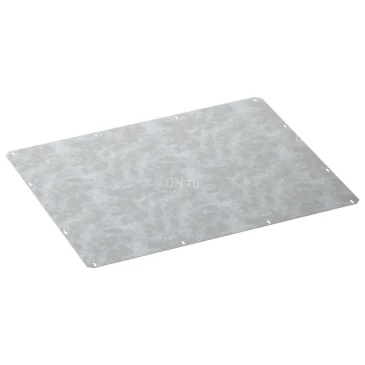 Фланец основания IEK FORMAT 1000х800мм, сплошной в шкаф, ширина - 1000мм, высота - 800мм, материал - сталь, цвет - серый, FO-00-FBS-100-080