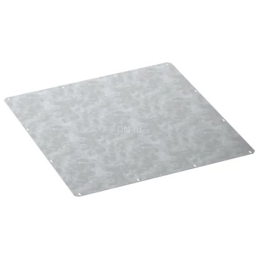 Фланец основания IEK FORMAT 1000х1000мм, сплошной в шкаф, ширина - 1000мм, высота - 1000мм, материал - сталь, цвет - серый, FO-00-FBS-100-100