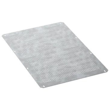 Фланец основания IEK FORMAT 600х800мм, вентилируемый в шкаф, ширина - 600мм, высота - 800мм, материал - сталь, цвет - серый, FO-00-FBV-060-080