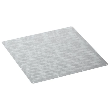 Фланец основания IEK FORMAT 1000х1000мм, вентилируемый в шкаф, ширина - 1000мм, высота - 1000мм, материал - сталь, цвет - серый, FO-00-FBV-100-100