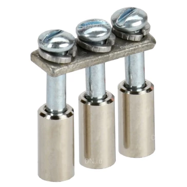 Перемычка в сборе IEK 2.5мм2 3PIN для колодки клеммной CTS, количество контактов - 3, сечение - 2.5мм2, цвет - серый, YCT10-00-K03-002-A-3P