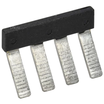 Перемычка гребенчатая IEK 6мм2 3PIN для колодки клеммной CTS, количество контактов - 3, сечение - 6мм2, цвет - черный, YCT10-00-K03-006-EC-3P