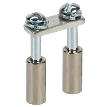 Перемычка в сборе IEK 10мм2 2PIN для колодки клеммной CTS, количество контактов - 2, сечение - 10мм2, цвет - серый, YCT10-00-K03-010-A-2P