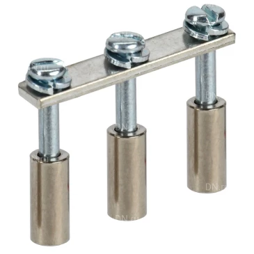 Перемычка в сборе IEK 16мм2 3PIN для колодки клеммной CTS, количество контактов - 3, сечение - 16мм2, цвет - серый, YCT10-00-K03-016-A-3P