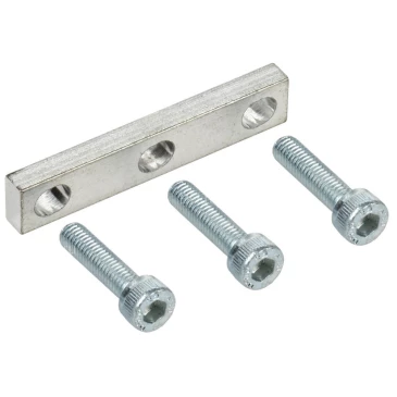 Перемычка в сборе IEK 70мм2 3PIN для колодки клеммной CTS, количество контактов - 3, сечение - 70мм2, цвет - серый, YCT10-00-K03-070-A-3P