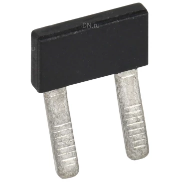 Перемычка гребенчатая IEK 4мм2 2PIN для колодки клеммной CTS-F, количество контактов - 2, сечение - 4мм2, цвет - черный, YCT14-00-K03-004-EC-2P