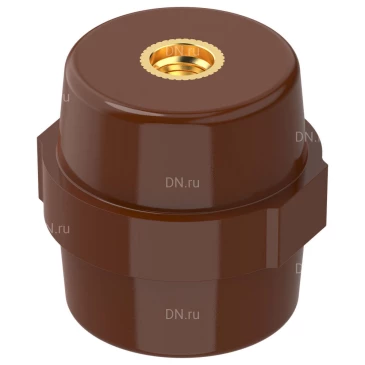 Изолятор IEK SM40 (М8) опорный, материал - полимер, цвет - коричневый, YIS11-40-08-K05