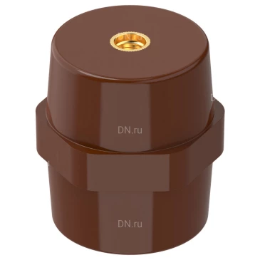 Изолятор IEK SM70 (М10) опорный, материал - полимер, цвет - коричневый, YIS11-70-10-K05