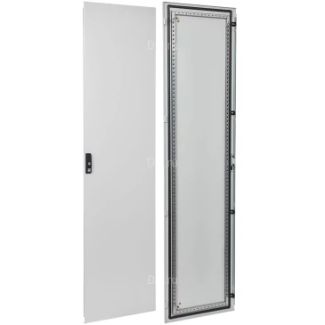 Дверь двустворчатая IEK FORMAT 2000х1000мм (створка 1), высота - 2000мм, ширина - 1000мм, IP54, материал - сталь, с порошковым покрытием, цвет - серый, YKM40D-FO-DM-200-100