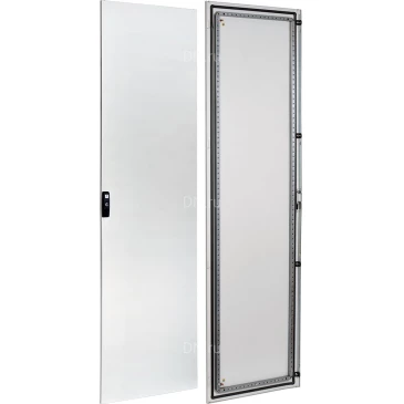 Дверь IEK FORMAT 2200х600мм, высота - 2200мм, ширина - 600мм, IP54, материал - сталь, с порошковым покрытием, цвет - серый, YKM40D-FO-DM-220-060