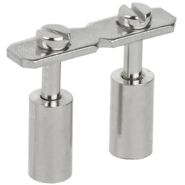 Перемычка центральная IEK 16мм2 2PIN для КВИ, количество контактов - 2, сечение - 16мм2, цвет - серый, YZN30Q-016-2P (кратно 100шт)