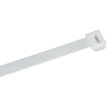 Хомут IEK UHH30-D124-290-100-K01 P6.6 размер 12.4х290мм стандартный, материал - полиамид, цвет - белый, упаковка 100шт