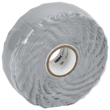 Изолента IEK MIXTAPE PRO самослипающаяся силиконовая резиновая 0.5х25мм, длина - 9м