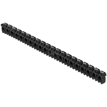 Маркер IEK открытого типа KE символ «0» для кабелей 4-6кв.мм, 1 упаковка (500шт), UMK-KE3-0