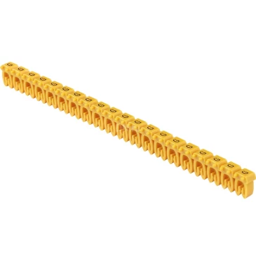 Маркер IEK открытого типа KE символ «G» для кабелей 4-6кв.мм, 1 упаковка (200шт), UMK-KE3-G