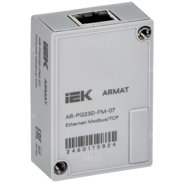 Модуль анализатора качества электроэнергии IEK ARMAT Modbus/TCP для PQ720 и PQ720C AR-PQ23D-FM-07