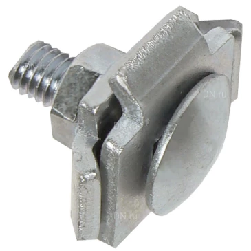 Комплект соединительный IEK MDS20 INOX двойной, корпус - нержавеющая сталь, CLW10-MDS-20-INOX (упаковка 50шт)