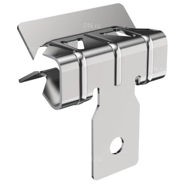 Зажим балочный IEK HDZ 2-7мм с ушком, корпус - сталь, CME30-BZU-HDZ (упаковка 1шт)