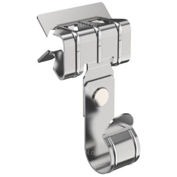 Зажим балочный IEK HDZ 8-14мм под трубу 25мм, корпус - сталь, CME40-BZT-025-HDZ (упаковка 1шт)