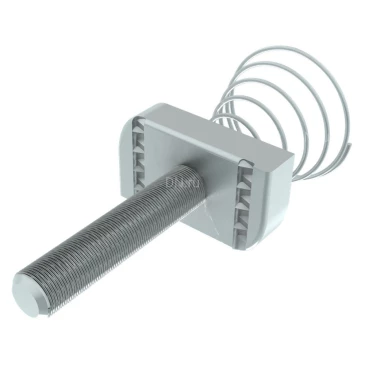 STRUT-болт IEK М12х50мм с конусной пружиной, корпус - сталь, CMZ13-SBT-12-050 (упаковка 50шт)