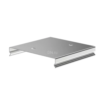Накладка для крышки лотка IEK ESCA CLP1S-NK 200мм для кабельного лотка, корпус - сталь, цвет - светло-серый CLP1S-NK-200