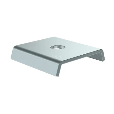 Пластина опорная IEK STRUT 50x50мм для STRUT-профиля, корпус - сталь, цвет - светло-серый, упаковка - 64шт CLM50D-POS-41-25