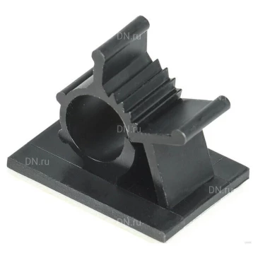 Клипса самоклеящаяся IEK КС-15 черная, упаковка - 24шт UHP40-D15-K02