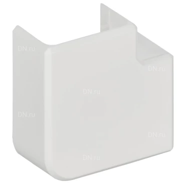 Поворот IEK METRA MINI 90° 15х10мм, материал - пластик, цвет - белый 638103 (замена Legrand 638103)