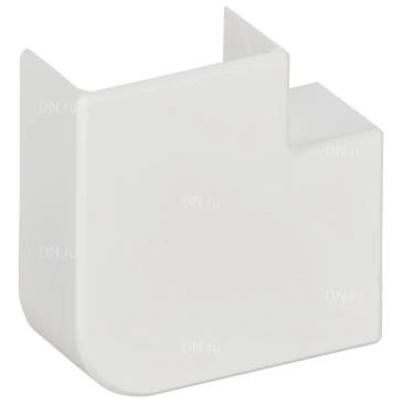Поворот IEK METRA MINI 90° 24х14мм, материал - пластик, цвет - белый 638133 (замена Legrand 638133)