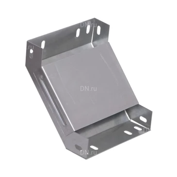 Поворот вертикальный внутренний IEK ESCA CLP1V 35х50 90гр для кабельного лотка, корпус - сталь, цвет - светло-серый CLP1V-035-050-1