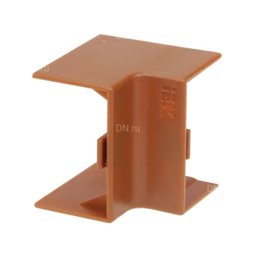 Угол внутренний IEK Элекор КМВ 12х12 90гр для кабель-канала, корпус - пластик, комплект 4шт, цвет - дуб EL-KK10D-V-012-012-K11