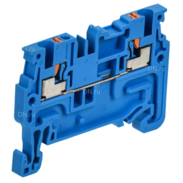 Колодка клеммная IEK ARMAFIX Push-In CP 1.5мм2, пружинная, диапазон сечений - 0.2-1.5мм2, цвет - синий AF-CT20-00-K07-001