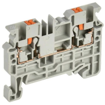 Колодка клеммная IEK ARMAFIX Push-In CP 2.5мм2, пружинная, диапазон сечений - 0.2-2.5мм2, цвет - серый YCT20-00-K03-002