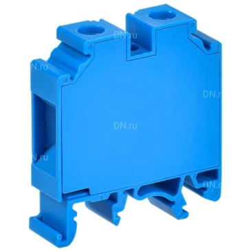 Колодка клеммная IEK ARMAFIX CTS 16мм2, винтовая, диапазон сечений - 0.2-16.0мм2, цвет - синий YCT10-00-K07-016