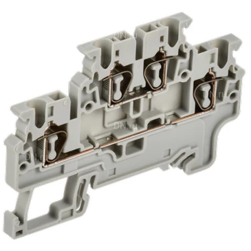 Колодка клеммная IEK ARMAFIX CX DL 2.5 2 уровня, пружинная, диапазон сечений - 0.2-2.5мм2, цвет - серый, упаковка - 50шт AF-CT40-00-2-K03-002