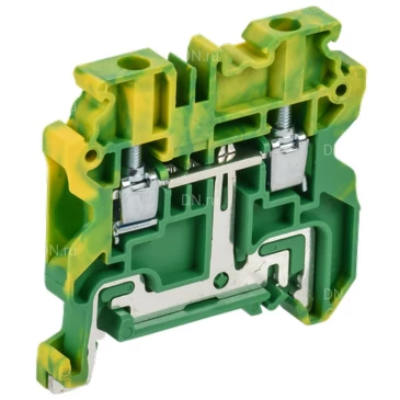 Колодка клеммная IEK ARMAFIX CY4 PE Ex, винтовая, взрывозащищенная, диапазон сечений - 0.2-4.0мм2, цвет - желто-зеленый AF-CT30-01-K52-004-EX