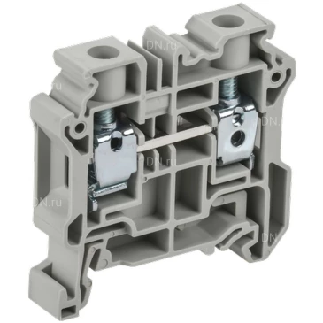 Колодка клеммная IEK ARMAFIX CY10 Ex, винтовая, взрывозащищенная, диапазон сечений - 0.2-10.0мм2, цвет - серый AF-CT30-00-K03-010-EX