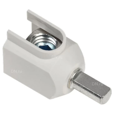 Клемма вводная IEK КВМ 16-50мм2 для модульного оборудования (прямой ввод), диапазон сечений - 16-50мм2, цвет - белый, упаковка - 10шт YKVM-16-50-F