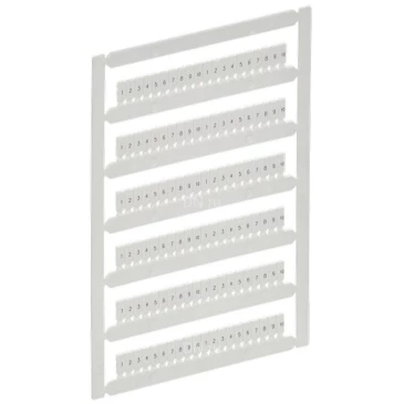 Маркер IEK ARMAFIX для CP 1,5мм2, символы 1-10, цвет - белый AF-CT10D-M-D15-01