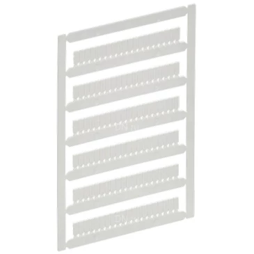 Маркер IEK ARMAFIX для CP 1,5мм2, без символов, цвет - белый AF-CT10D-M-D15-00