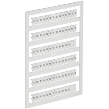 Маркер IEK ARMAFIX для CTS/CP 2,5мм2, символы 181-190, цвет - белый AF-CT10D-M-D25-19