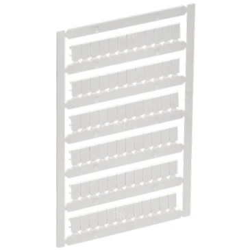 Маркер IEK ARMAFIX для CTS/CP/CX/CY 4мм2, без символов, цвет - белый AF-CT10D-M-004-00