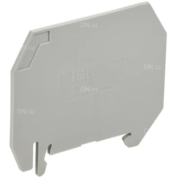 Разделитель IEK ARMAFIX PPCY2.5/10 для колодок клеммных CY2.5-CY10, цвет - серый AF-CT30-00-K03-002-SP
