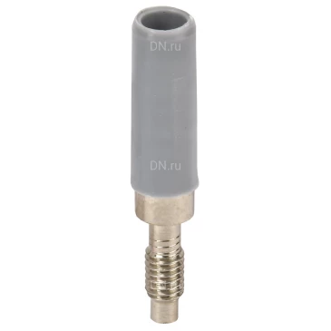 Розетка тестовая IEK для колодки клеммной CTS-DT 6мм2 изолированная YCT15-00-K03-006-IS