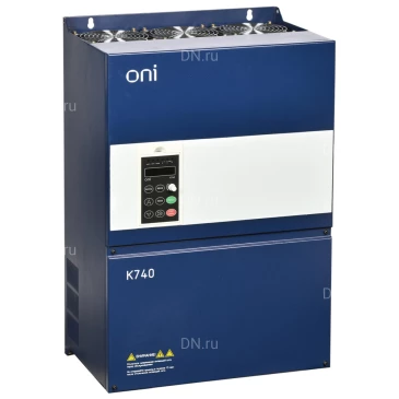 Преобразователь частоты ONI Profibus K740-33-75G93PMZ, с энкодером, мощность - 75-93кВт, ток нагрузки - 152-176А, напряжение - 380В