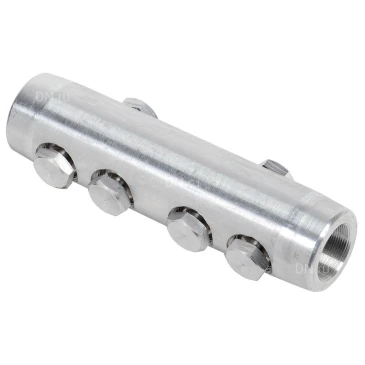 Соединитель болтовой IEK ГС-500 сечение - 500мм2, 35кВ, длина 180мм, материал - дюралюминиевый сплав UGS-500-35KV-S