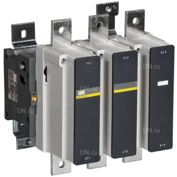 Контактор трехполюсный IEK КТИ-7800 номинальный ток - 800А, номинальное напряжение - 230В KKT70-800-230-10-1